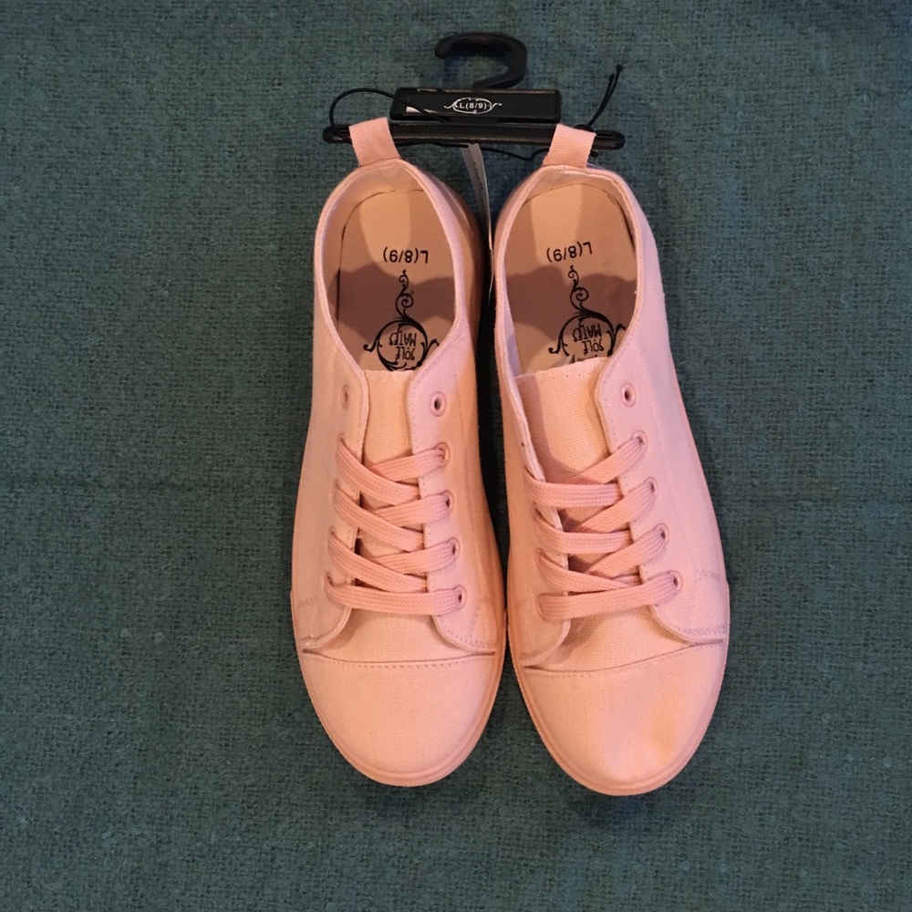Brand New Pastel Pink Sneakers Size 8/9